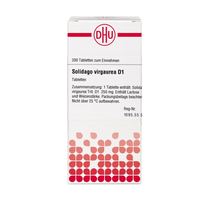 DHU Solidago virgaurea D 1 Tabletten, 200 St. Tabletten