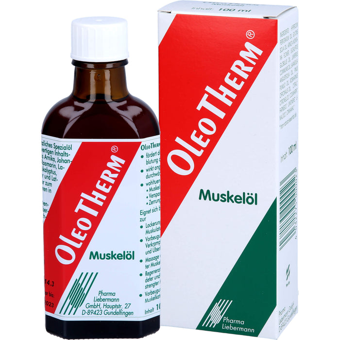 OleoTherm Muskelöl, 100 ml Oil