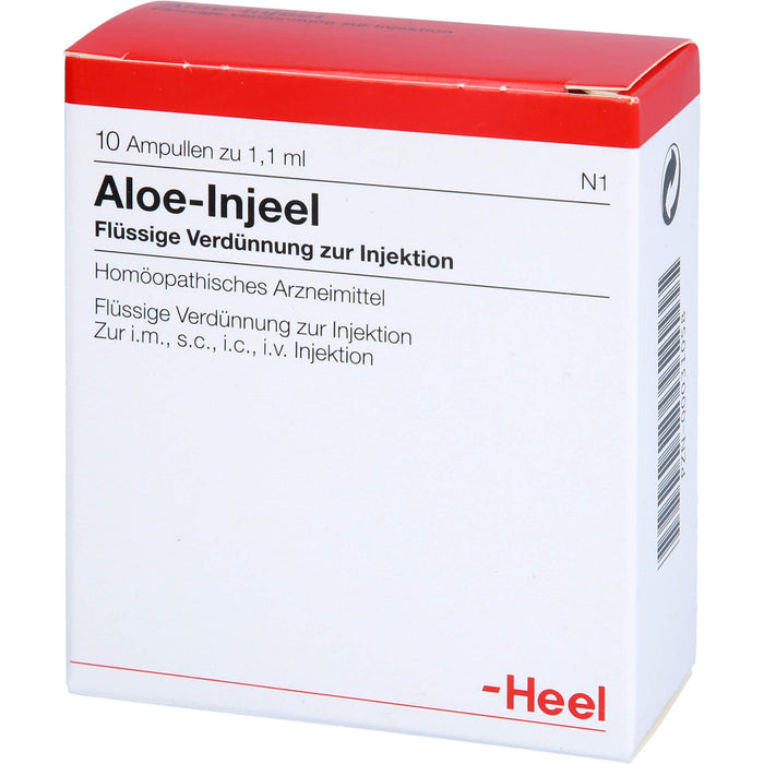 Aloe Injeel flüssige Verdünnung, 10 pcs. Ampoules