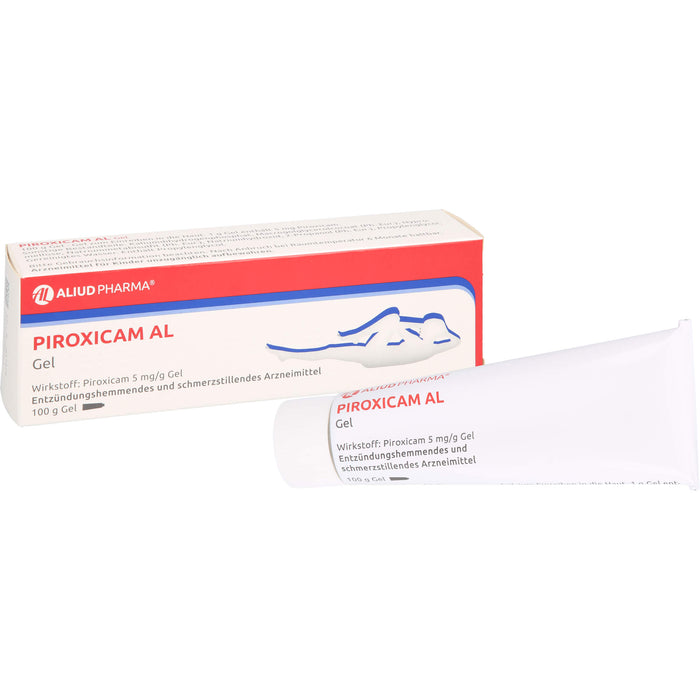 PIROXICAM AL Gel entzündungshemmend und schmerzstillend, 100 g Gel