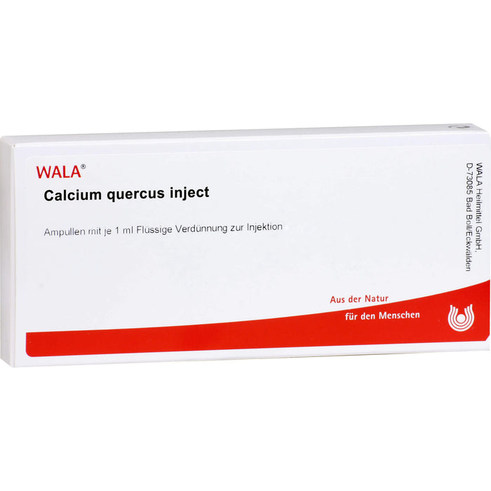 WALA Calcium Quercus Inject Ampullen, 10 pc Ampoules