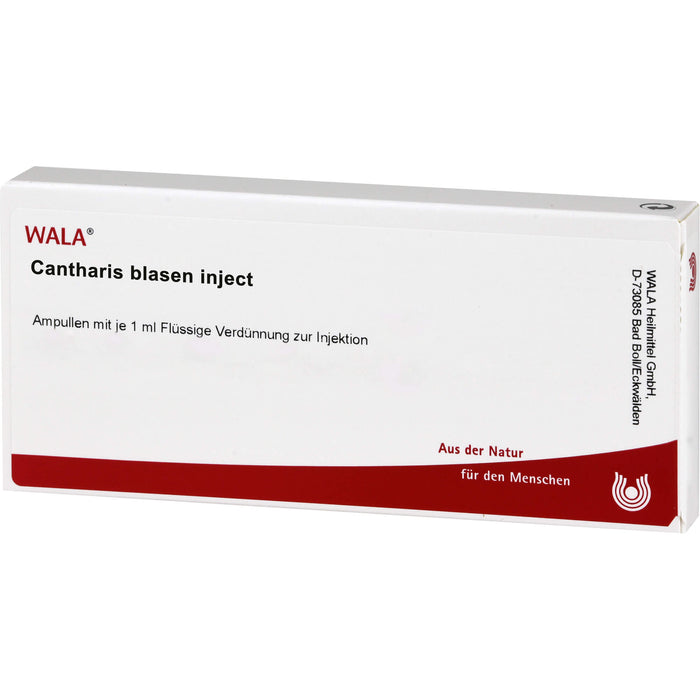 Cantharis Blasen Inject Wala Ampullen, 10 St. Ampullen