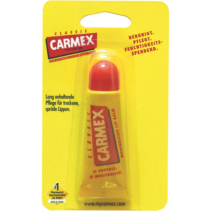 Carmex Lippenbalsam f. trockene spröde Lippen, 10 g Creme