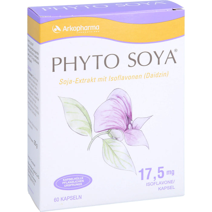 PHYTO SOYA Kapseln Soja-Extrakt mit Isoflavonen, 60 St. Kapseln