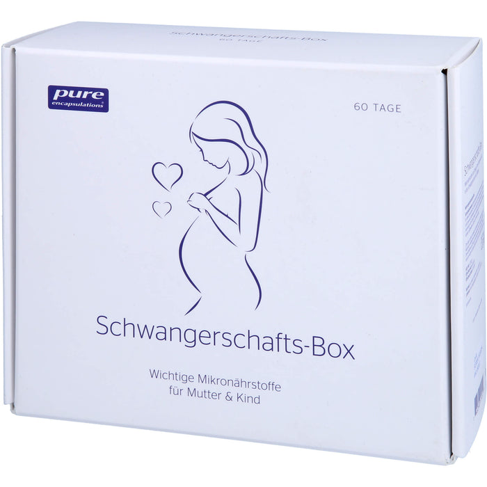 pure encapsulations Schwangerschafts-Box Kapseln, 120 pcs. Capsules