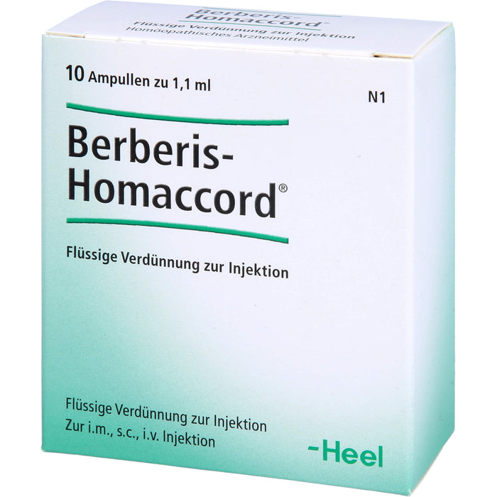 Berberis-Homaccord flüssige Verdünnung, 10 St. Ampullen