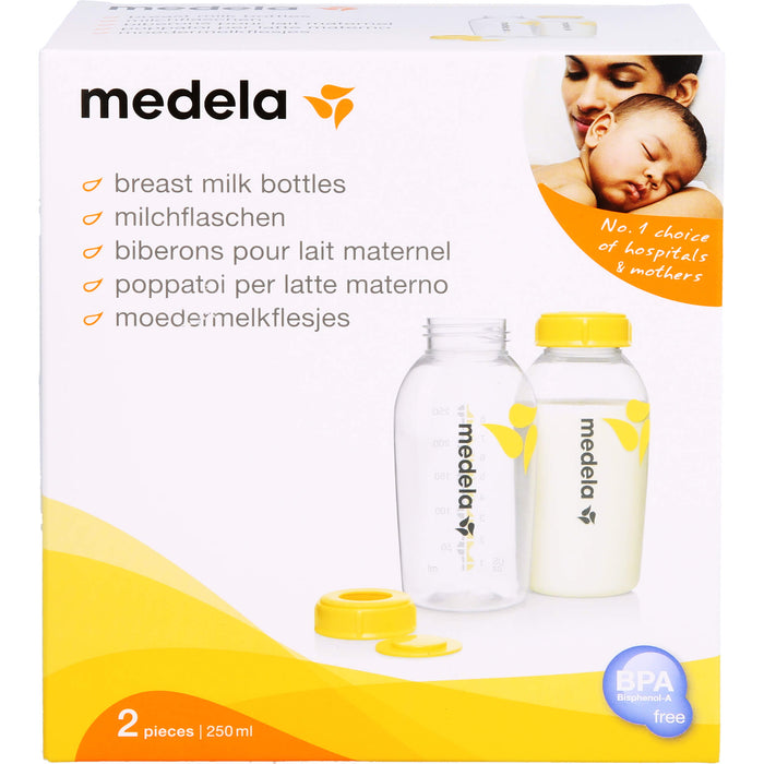 medela Muttermilchflaschenset 250 ml 2 St., 2 pcs. Bottles