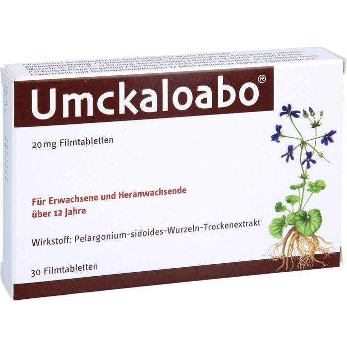 Umckaloabo 20 mg Filmtabletten, 30 St. Tabletten