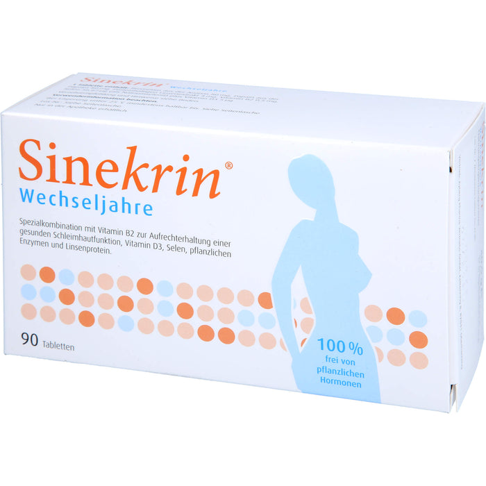 Sinekrin Wechseljahre Tabletten, 90 St. Tabletten