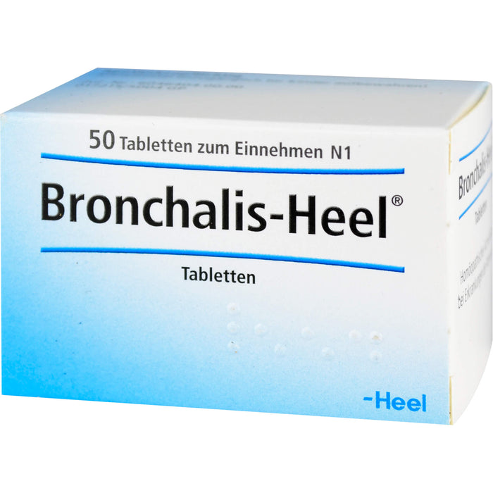 Bronchalis-Heel Tabletten bei Erkrankungen der Atemwege, 50 pcs. Tablets