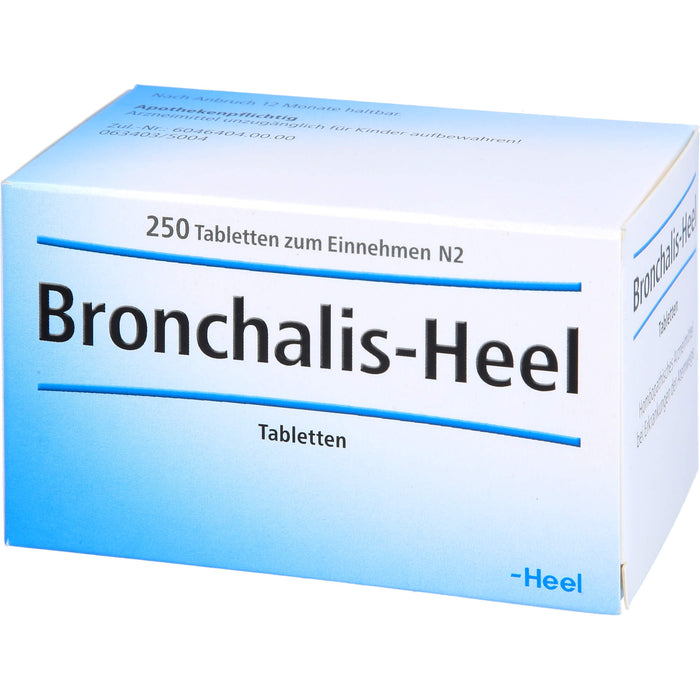 Bronchalis-Heel Tabletten bei Erkrankungen der Atemwege, 250 pcs. Tablets