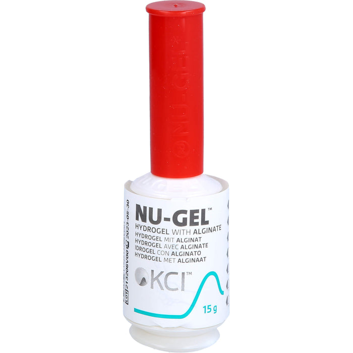 NU-Gel Hydrogel mit Alginat für trockene, belegte und nekrotische Wunden, 45 g Gel