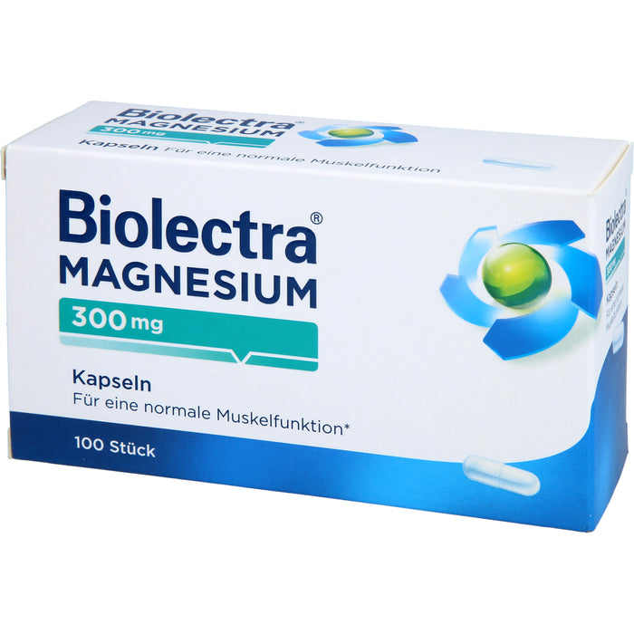 Biolectra Magnesium 300 mg Kapseln, 100 pc Capsules