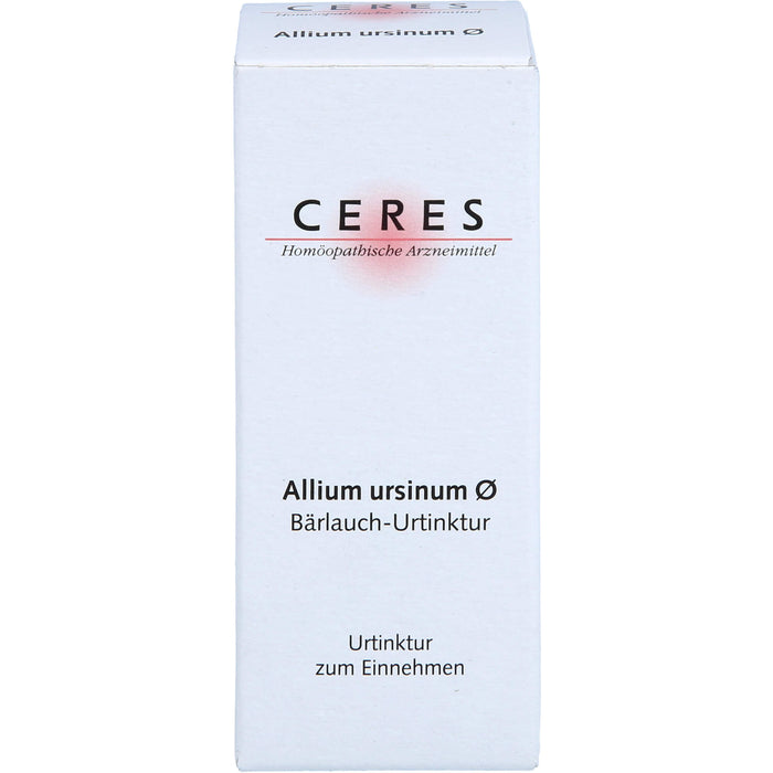 Ceres Allium ursinum Urtinktur, 20 ml Lösung