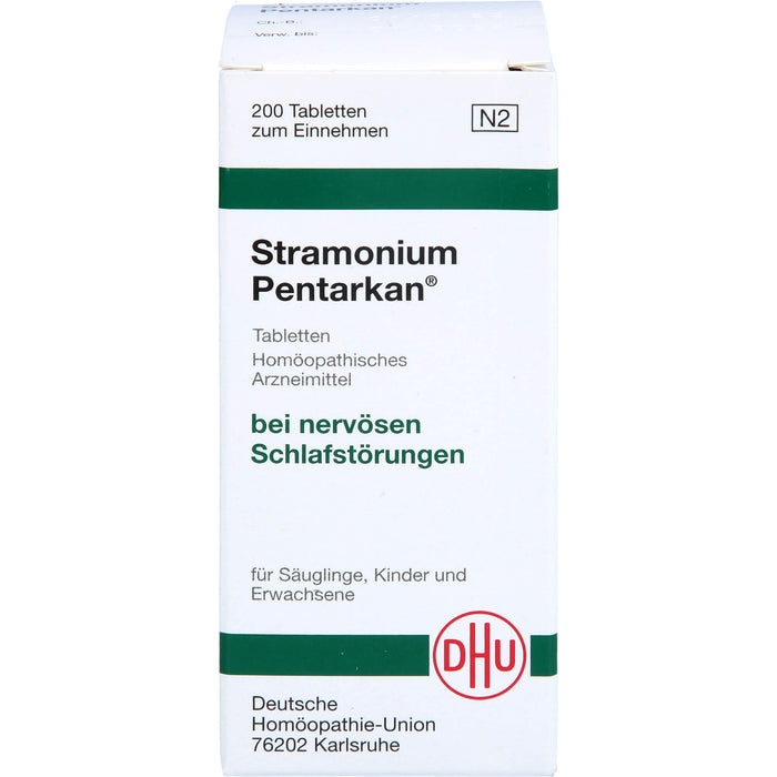 Stramonium Pentarkan Tabletten, 200 St. Tabletten