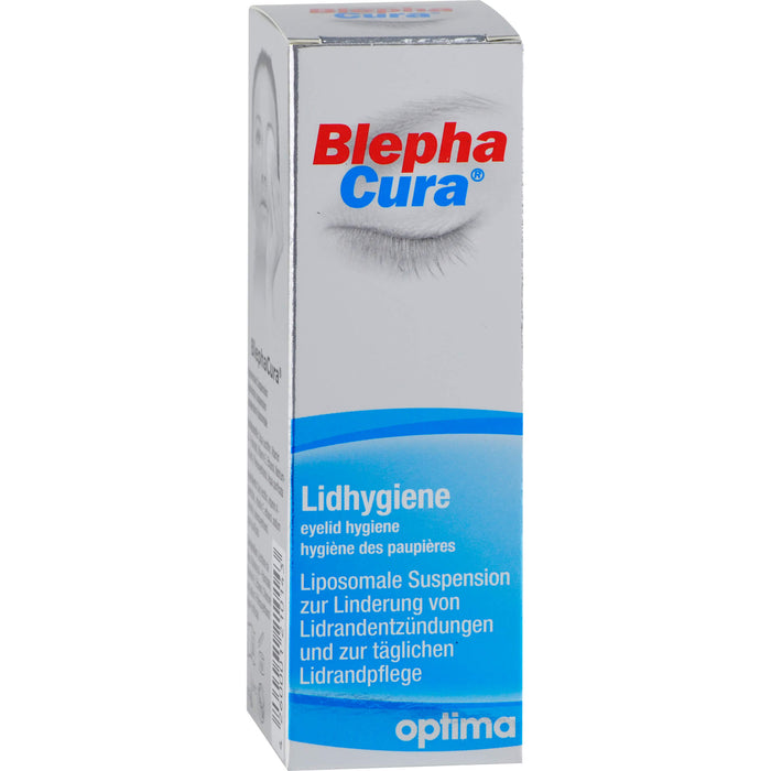 BlephaCura Lidhygiene, liposomale Suspension zur Linderung von Lidrandentzündungen und zur täglichen Lidrandpflege, 70 ml Solution