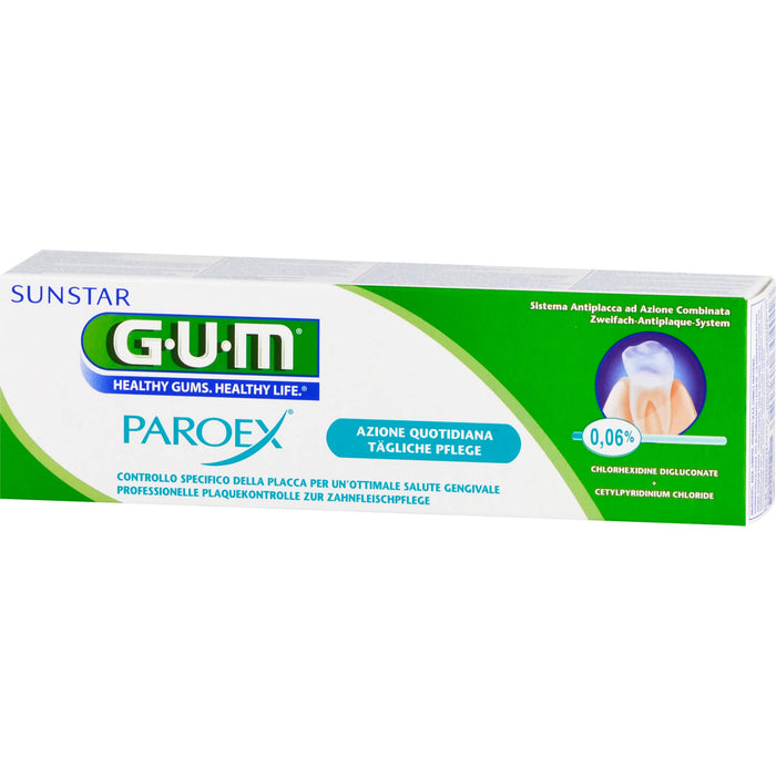 GUM Paroex 0,06% CHX Zahnpasta, 75 ml Zahncreme