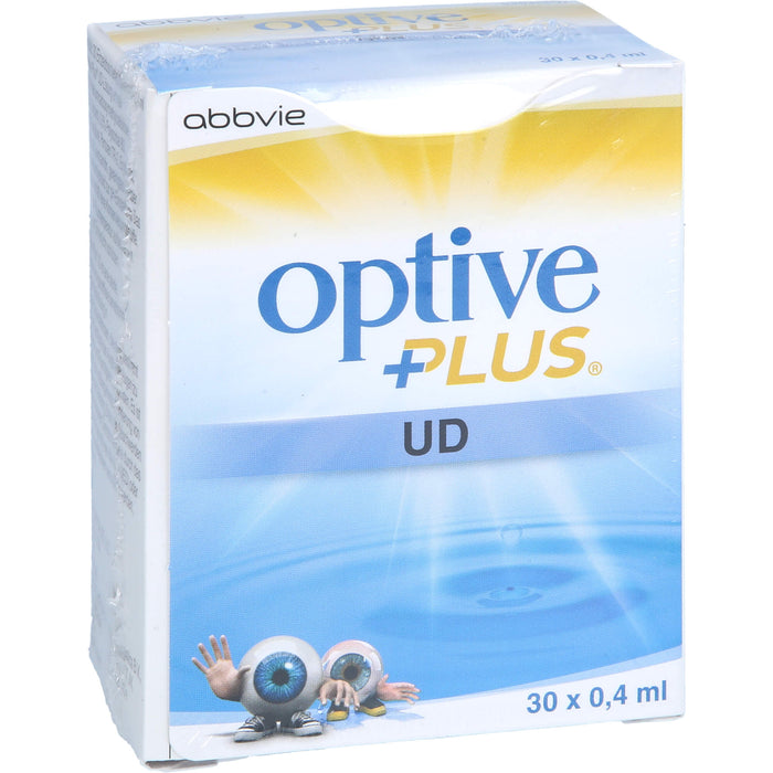 optive plus UD Augentropfen wirksame, benetzende, osmoprotektive Augen-Pflegetropfen, 30 pcs. Solution