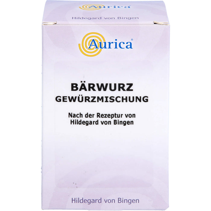 Aurica Bärwurz Gewürzmischung nach der Rezeptur von Hildegard von Bingen, 100 g Pulver