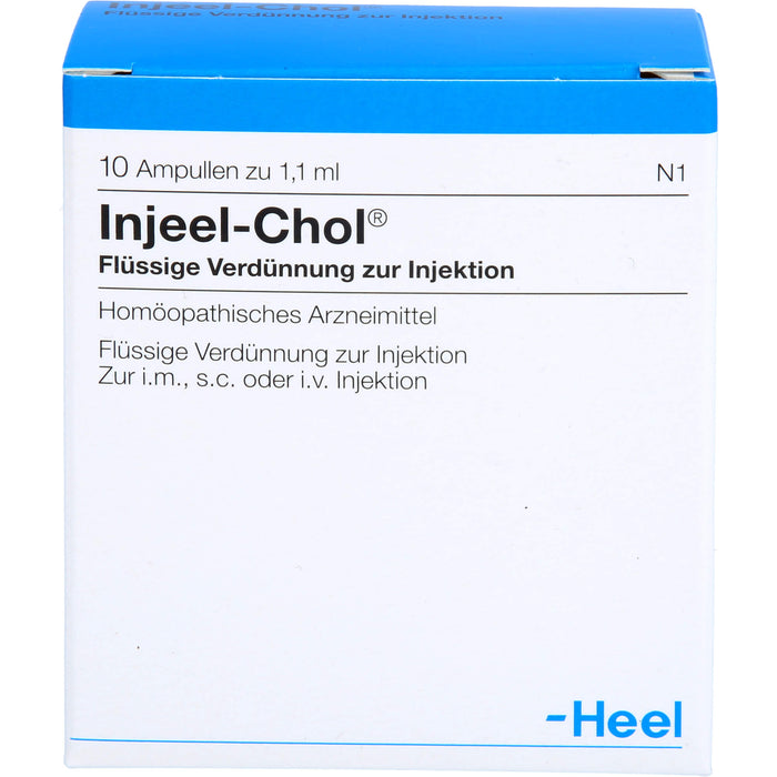 Heel Injeel-Chol flüssige Verdünnung zur Injektion, 10 pc Ampoules