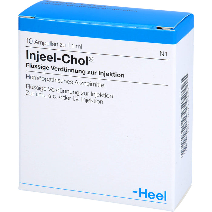 Heel Injeel-Chol flüssige Verdünnung zur Injektion, 10 pcs. Ampoules