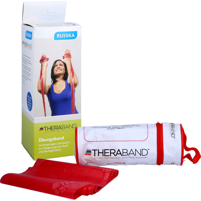 Thera-Band Travel 2,5m mittel stark rot, 1 St