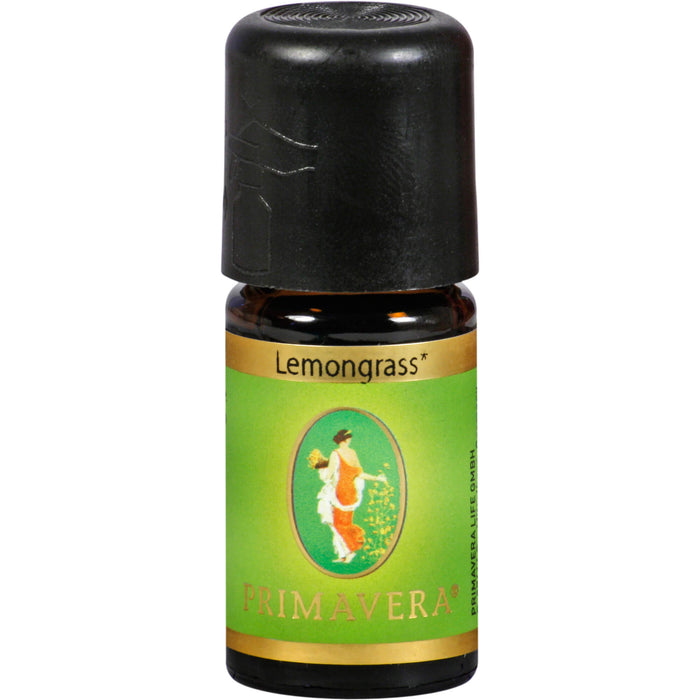 PRIMAVERA Lemongrass bio 100% naturreines Ätherisches Öl, 5 ml Etheric oil