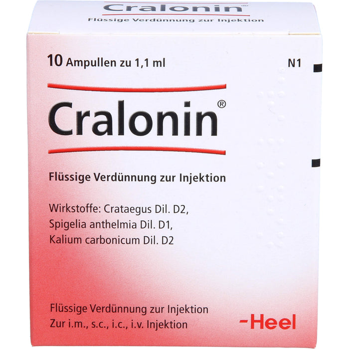 Cralonin Flüssige Verdünnung zur Injektion, 10 pcs. Ampoules