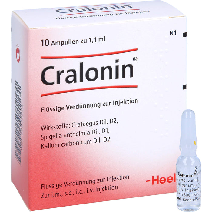 Cralonin Flüssige Verdünnung zur Injektion, 10 pcs. Ampoules