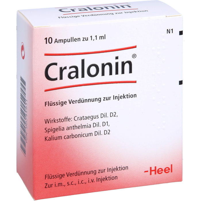 Cralonin Flüssige Verdünnung zur Injektion, 10 pcs. Ampoules