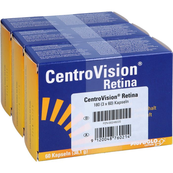 CentroVision Retina Kapseln, 180 pc Capsules