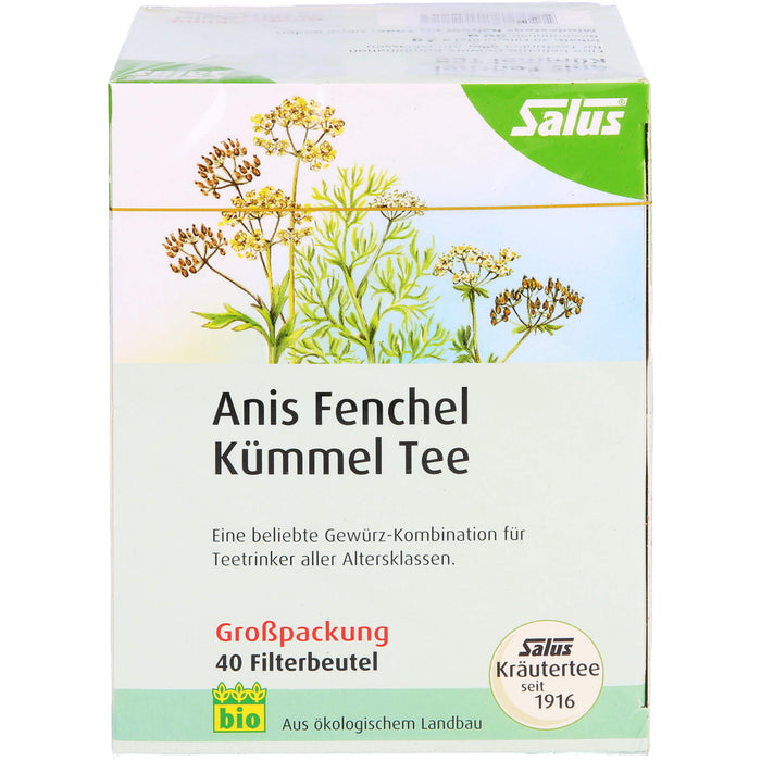 Salus Anis Fenchel Kümmel Tee bio, 40 pcs. Filter bag