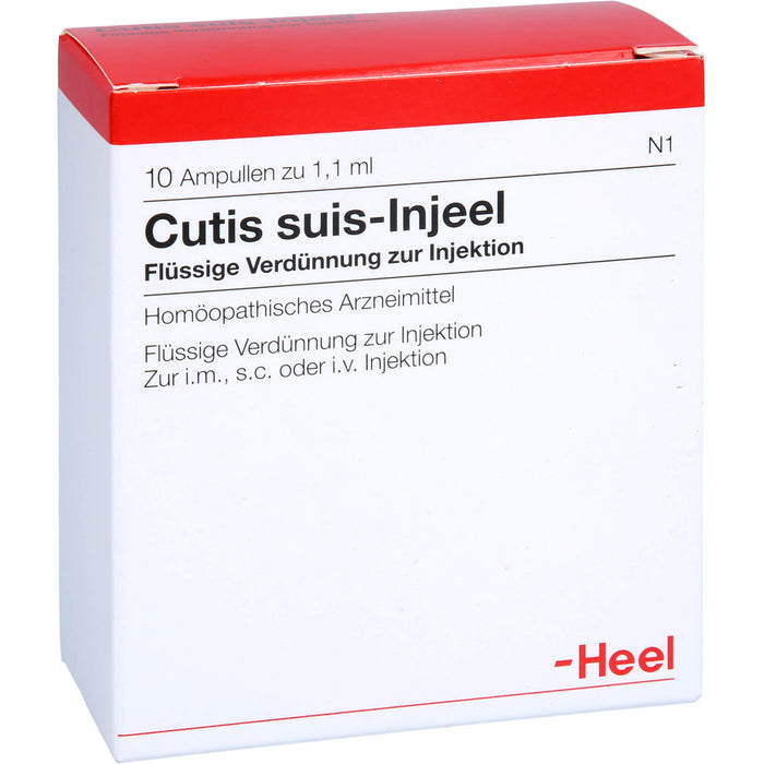 Cutis suis-Injeel Inj.-Lsg., 10 pcs. Ampoules