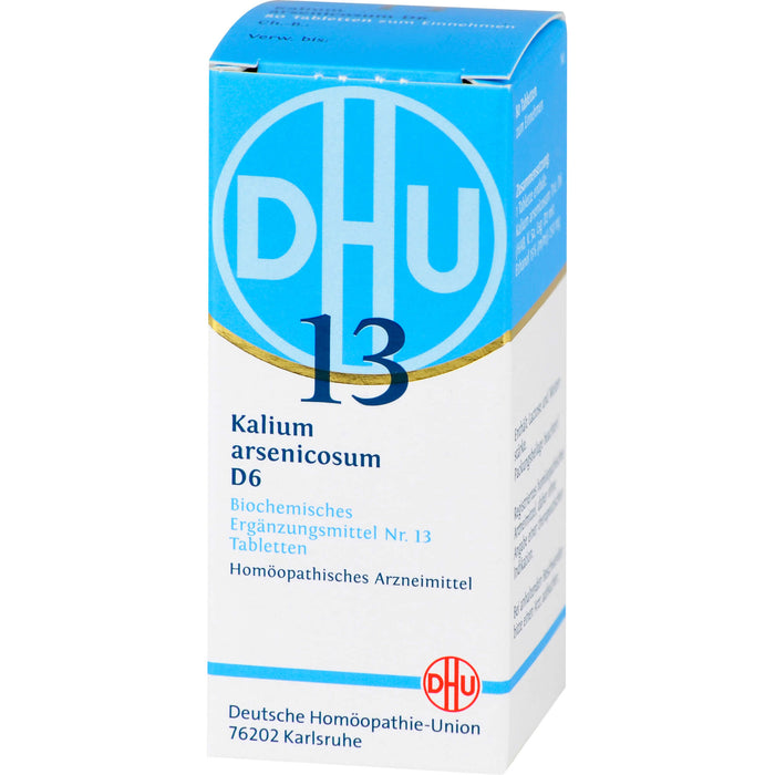 DHU Biochemie 13 Kalium arsenicosum D6 Tabletten, 80 pcs. Tablets