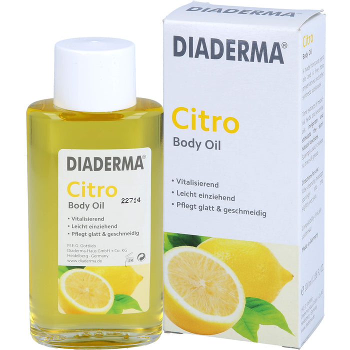 Diaderma Hautfunktionsöl Citro, 100 ml Öl