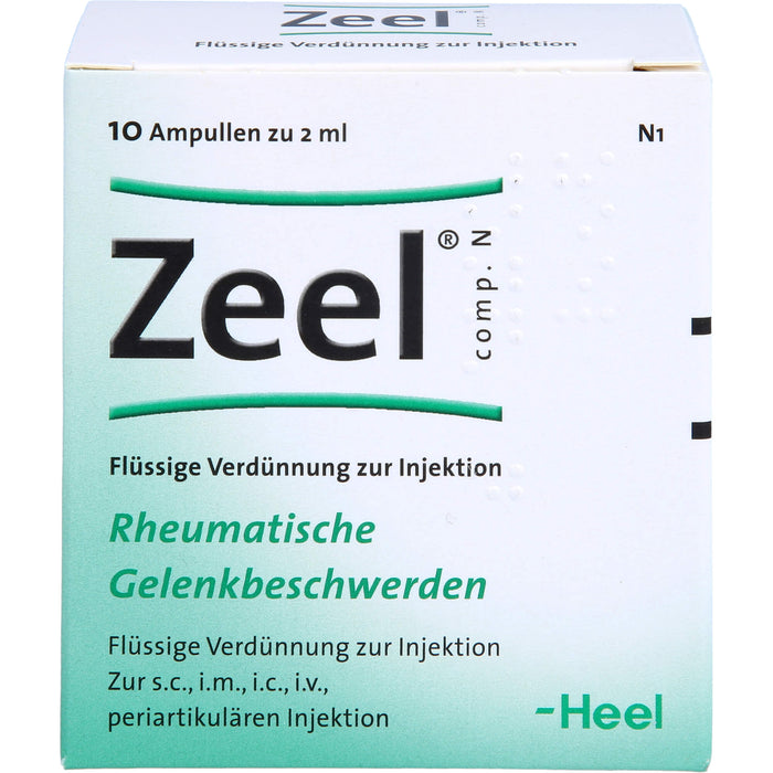 Zeel comp. N flüssige Verdünnung Rheumatische Gelenkbeschwerden, 10 pc Ampoules