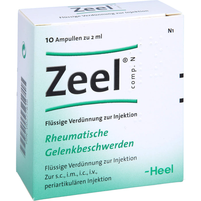 Zeel comp. N flüssige Verdünnung Rheumatische Gelenkbeschwerden, 10 pcs. Ampoules