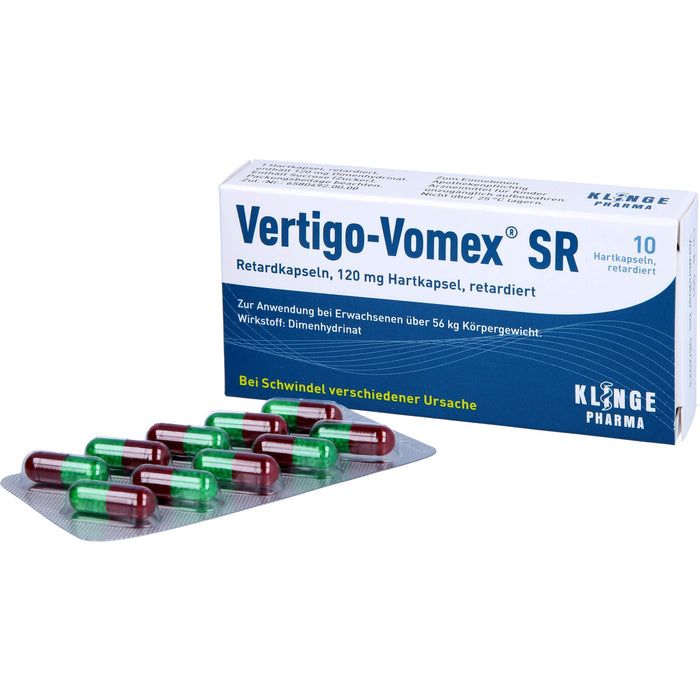 Vertigo-Vomex SR Retardkapseln, 10 pcs. Capsules