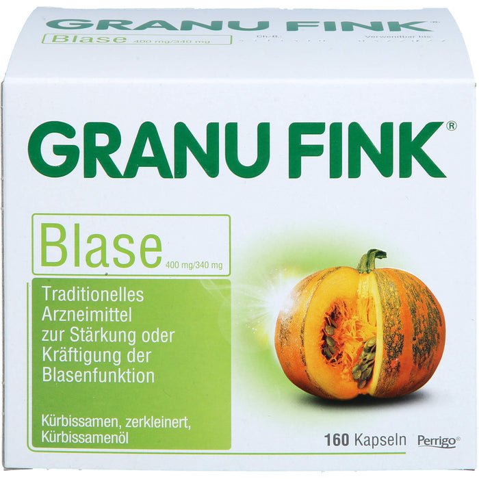 GRANU FINK Blase Kapseln, 160 pc Capsules