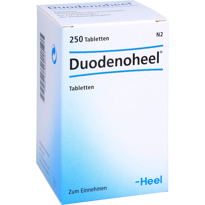 Duodenoheel Tabletten bei Erkrankungen der Verdauungsorgane, 250 pc Tablettes