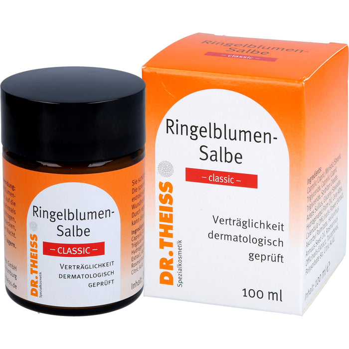 Dr. Theiss Ringelblumen-Salbe Classic schützt und pflegt die Haut, 100 ml Onguent