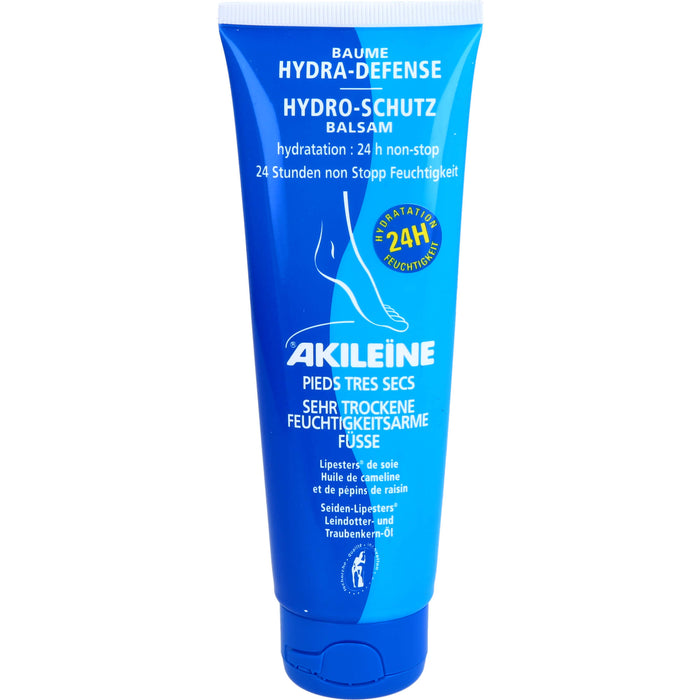 AKILEINE Hydro-Schutz Balsam bei sehr trockenen feuchtigkeitsarmen Füßen, 125 ml Cream