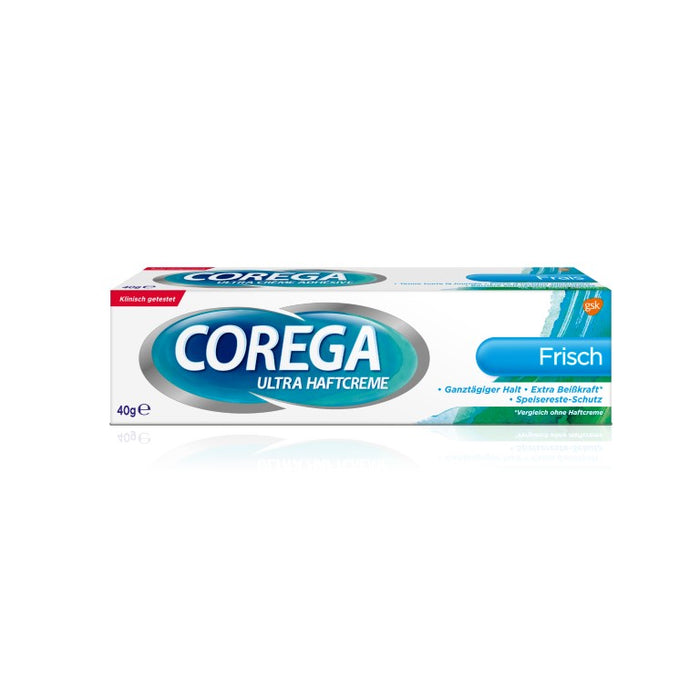 COREGA Ultra Haftcreme starker Halt für den Zahnersatz, 40 g Creme