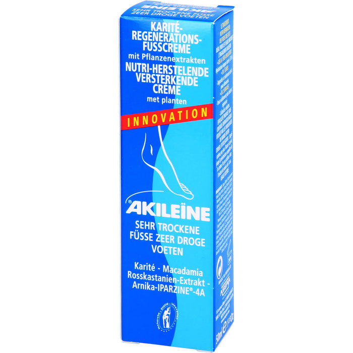 AKILEÏNE Karité-Regenerations-Fusscreme, 50 ml Cream