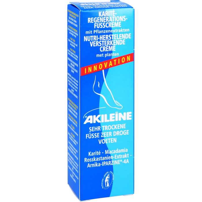 AKILEÏNE Karité-Regenerations-Fusscreme, 50 ml Cream