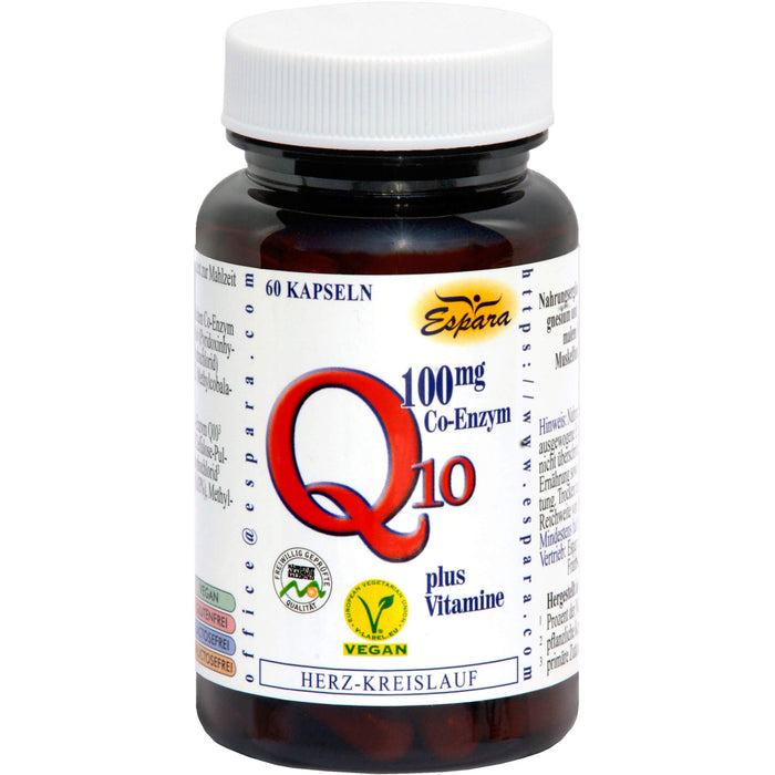 Espara Q10 100 mg Co-Enzym Kapseln, 60 pc Capsules