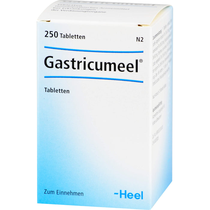 Gastricumeel Tabletten bei Erkrankungen der Verdauungsorgane, 250 pc Tablettes