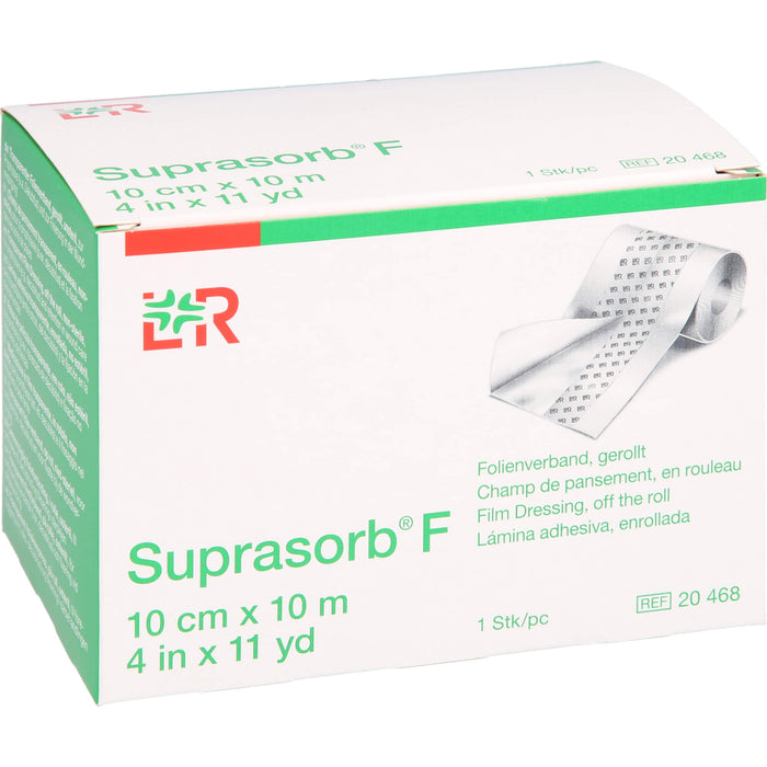 Suprasorb F Folienverband gerollt unster.10cmx10m, 1 St VER