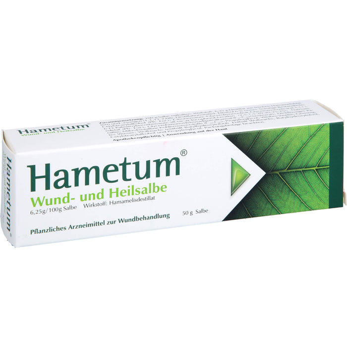 Hametum Wund- und Heilsalbe zur Wundbehandlung, 50 g Ointment