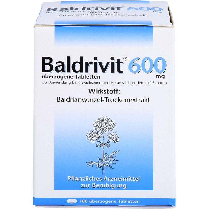 Baldrivit 600 mg überzogene Tabletten, 100 St UTA